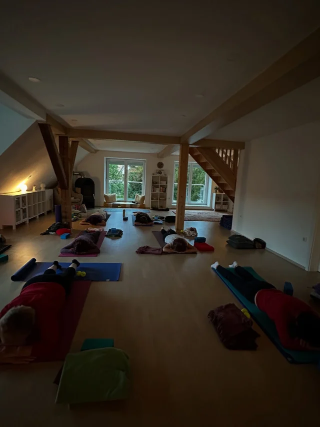 Utrinki iz delavnice YinYoga in miofascialno sproščanje, ki sva ga organizirala skupaj z @tomazicmarko. 
Krasna energija. Hvala udeležencem.